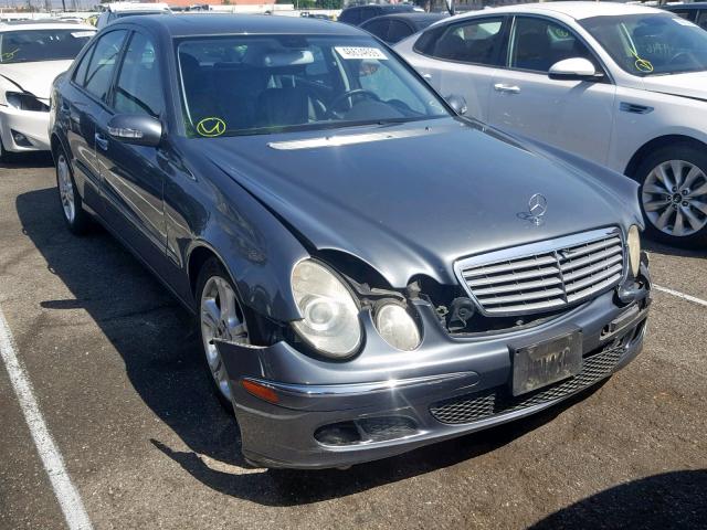 WDBUF56J16A973595 - 2006 MERCEDES-BENZ E 350 GRAY photo 1