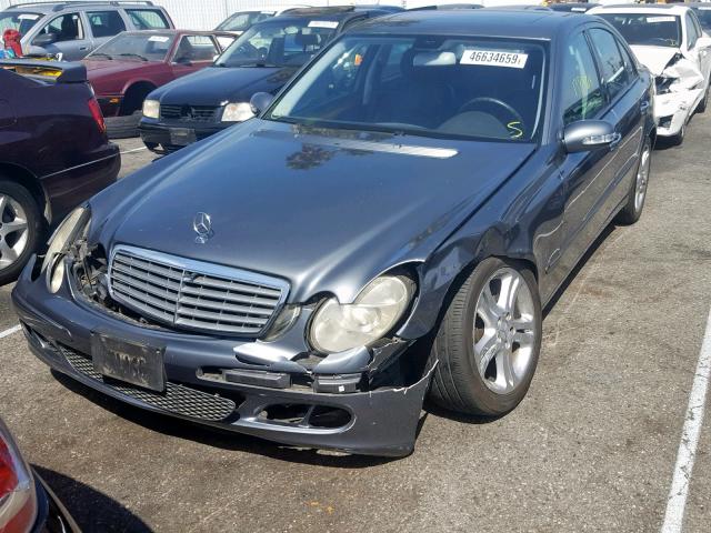 WDBUF56J16A973595 - 2006 MERCEDES-BENZ E 350 GRAY photo 2