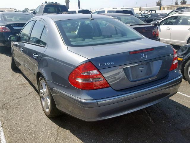 WDBUF56J16A973595 - 2006 MERCEDES-BENZ E 350 GRAY photo 3