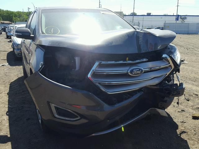 2FMPK4J92GBB26555 - 2016 FORD EDGE SEL CHARCOAL photo 9