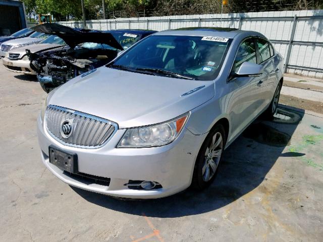 1G4GC5GG5AF286914 - 2010 BUICK LACROSSE C SILVER photo 2