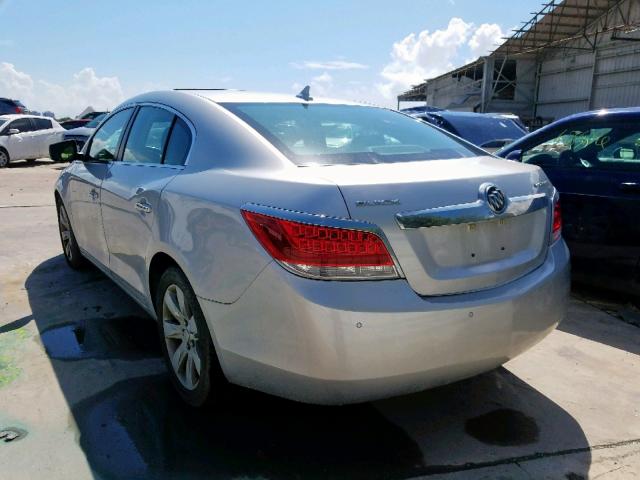 1G4GC5GG5AF286914 - 2010 BUICK LACROSSE C SILVER photo 3