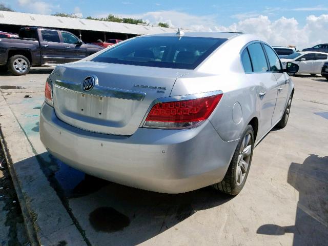 1G4GC5GG5AF286914 - 2010 BUICK LACROSSE C SILVER photo 4