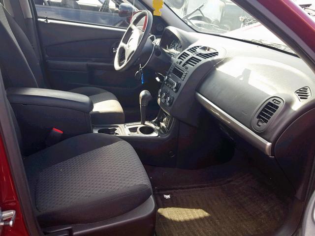 1G1ZT63836F256232 - 2006 CHEVROLET MALIBU MAX BURGUNDY photo 5