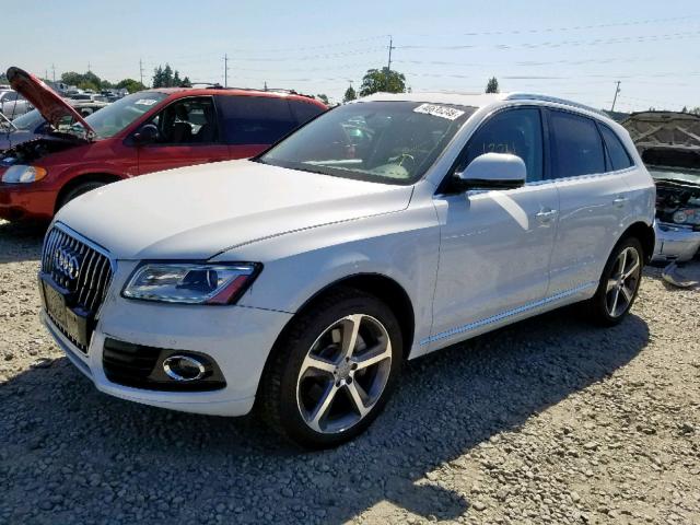 WA1CVAFP1GA054527 - 2016 AUDI Q5 TDI WHITE photo 2