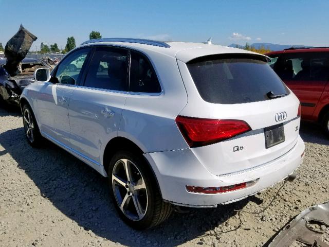 WA1CVAFP1GA054527 - 2016 AUDI Q5 TDI WHITE photo 3