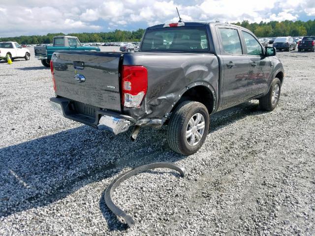 1FTER4EHXKLA06245 - 2019 FORD RANGER SUP GRAY photo 4