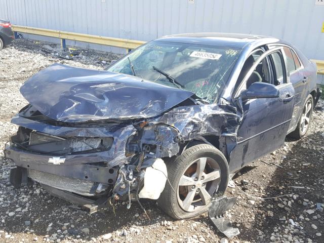 1G1ZC5E10BF370094 - 2011 CHEVROLET MALIBU 1LT 蓝色 照片 2