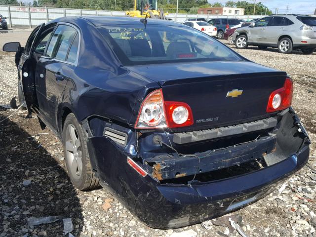 1G1ZC5E10BF370094 - 2011 CHEVROLET MALIBU 1LT 蓝色 照片 3