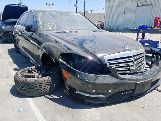 WDDNG7DB2DA503041 - 2013 MERCEDES-BENZ S 550 BLACK photo 1