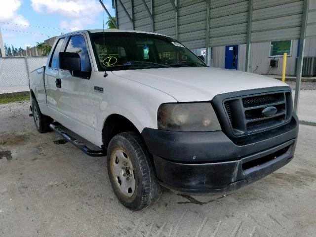 1FTRX12W46NB29297 - 2006 FORD F150 WHITE photo 1