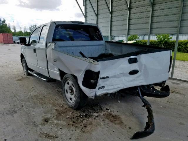 1FTRX12W46NB29297 - 2006 FORD F150 WHITE photo 3