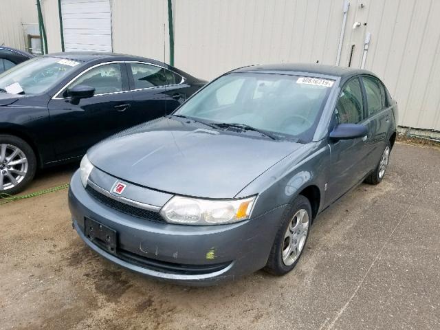 1G8AJ52F24Z200339 - 2004 SATURN ION LEVEL GRAY photo 2
