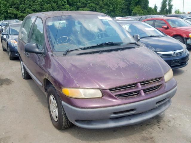 2B4FP25B2XR340470 - 1999 DODGE CARAVAN BURGUNDY photo 1