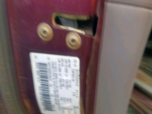 2B4FP25B2XR340470 - 1999 DODGE CARAVAN BURGUNDY photo 10