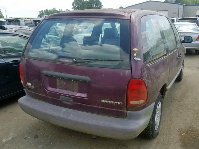 2B4FP25B2XR340470 - 1999 DODGE CARAVAN BURGUNDY photo 4