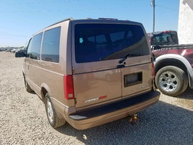 1GNEL19XX4B105102 - 2004 CHEVROLET ASTRO TAN photo 3