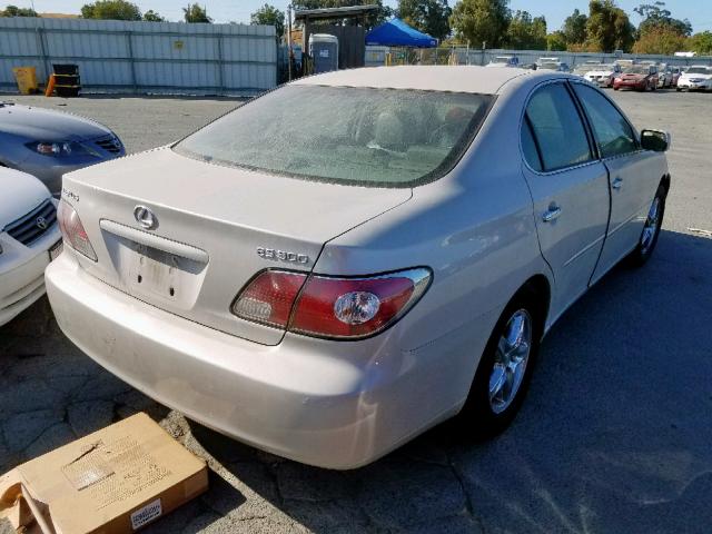 JTHBF30G320062211 - 2002 LEXUS ES 300 TAN photo 4