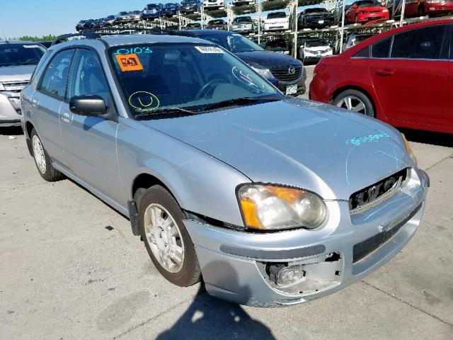 JF1GG65544H812674 - 2004 SUBARU IMPREZA TS SILVER photo 1