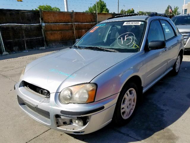 JF1GG65544H812674 - 2004 SUBARU IMPREZA TS SILVER photo 2