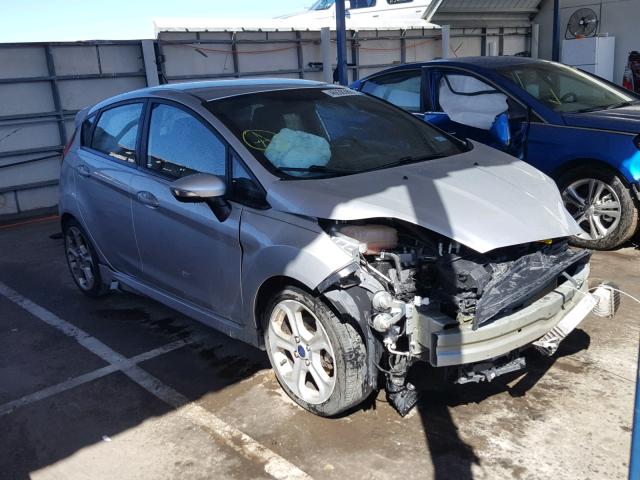 3FADP4GX6FM216440 - 2015 FORD FIESTA ST SILVER photo 1