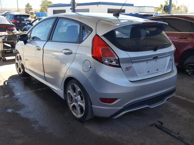 3FADP4GX6FM216440 - 2015 FORD FIESTA ST SILVER photo 3