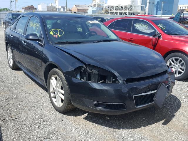 2G1WC5E34D1247994 - 2013 CHEVROLET IMPALA LTZ BLACK photo 1