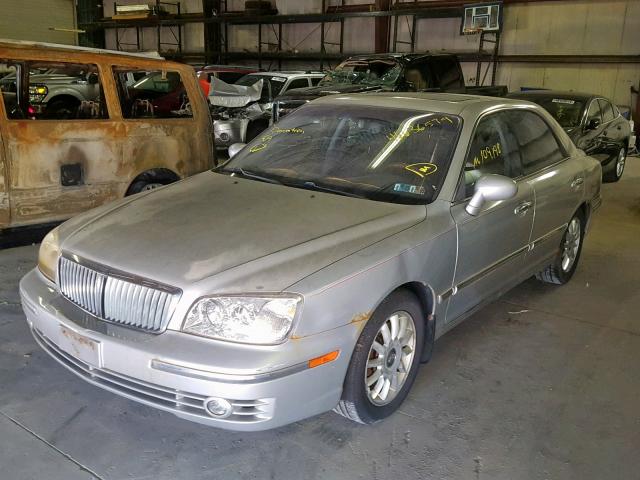 KMHFU45E14A288634 - 2004 HYUNDAI XG 350 SILVER photo 2