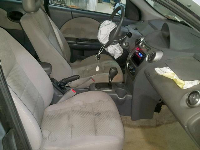 1G8AJ52FX5Z130297 - 2005 SATURN ION LEVEL SILVER photo 5