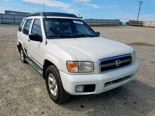 JN8DR09YX4W913811 - 2004 NISSAN PATHFINDER WHITE photo 1