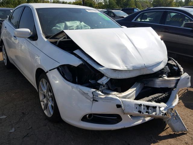 1C3CDFBH5DD134576 - 2013 DODGE DART SXT WHITE photo 1