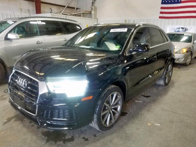 WA1JCCFS0JR022741 - 2018 AUDI Q3 PREMIUM BLACK photo 2