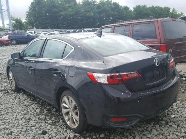 19UDE2F74GA003749 - 2016 ACURA ILX PREMIU BLACK photo 3