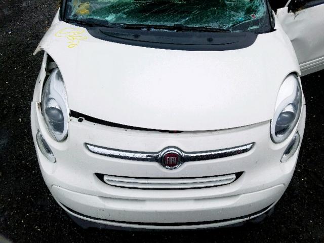 ZFBCFAAH6EZ011466 - 2014 FIAT 500L POP WHITE photo 7