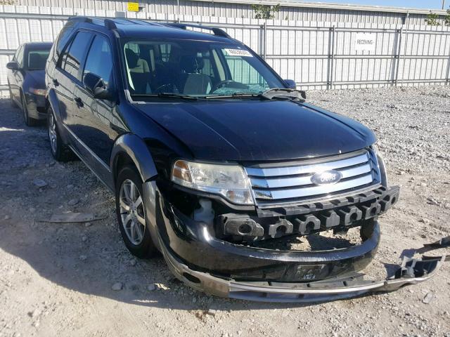 1FMDK02W08GA44494 - 2008 FORD TAURUS X S BLACK photo 1