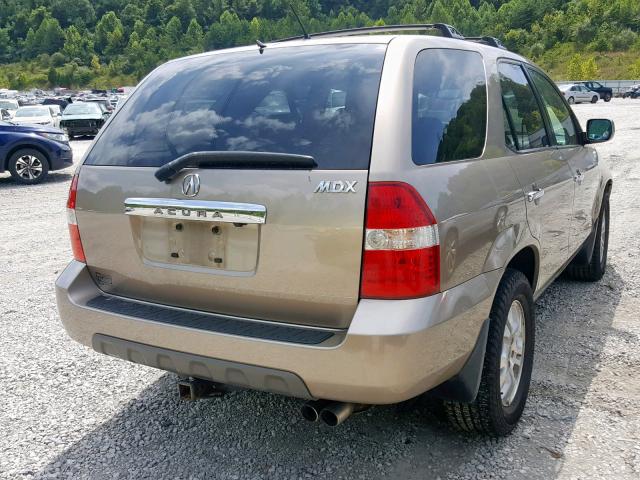 2HNYD18893H510879 - 2003 ACURA MDX TOURIN GOLD photo 4