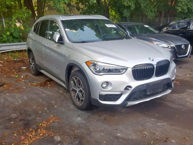 WBXHT3C30H5F84342 - 2017 BMW X1 XDRIVE2 SILVER photo 1