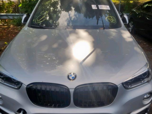 WBXHT3C30H5F84342 - 2017 BMW X1 XDRIVE2 SILVER photo 7