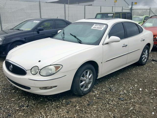 2G4WD582761183780 - 2006 BUICK LACROSSE C WHITE photo 2