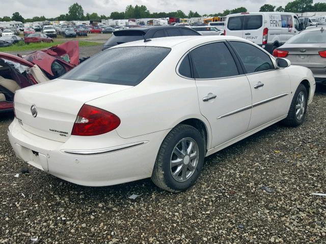 2G4WD582761183780 - 2006 BUICK LACROSSE C WHITE photo 4