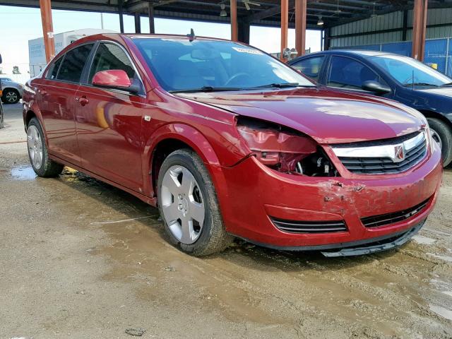 1G8ZS57B09F225254 - 2009 SATURN AURA XE RED photo 1