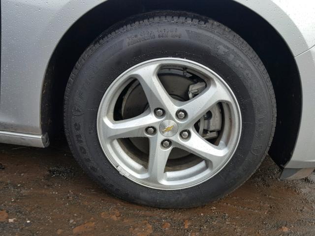 1G1ZB5ST3GF193427 - 2016 CHEVROLET MALIBU LS SILVER photo 9