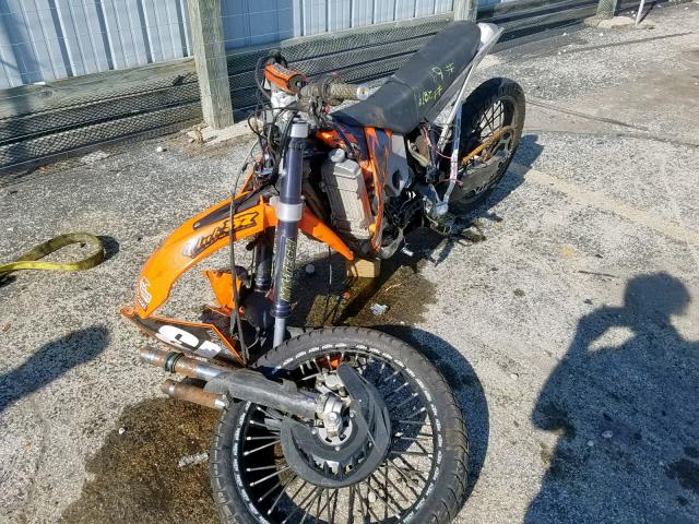 VBKMXN4306M309997 - 2006 KTM 450 SX ORANGE photo 2