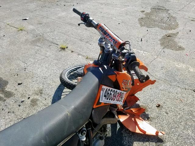 VBKMXN4306M309997 - 2006 KTM 450 SX ORANGE photo 5