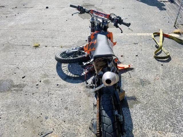 VBKMXN4306M309997 - 2006 KTM 450 SX ORANGE photo 9