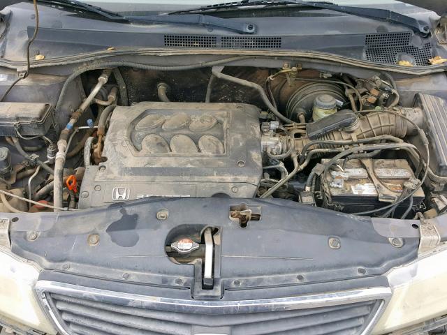 2HKRL1854YH611961 - 2000 HONDA ODYSSEY LX GRAY photo 7