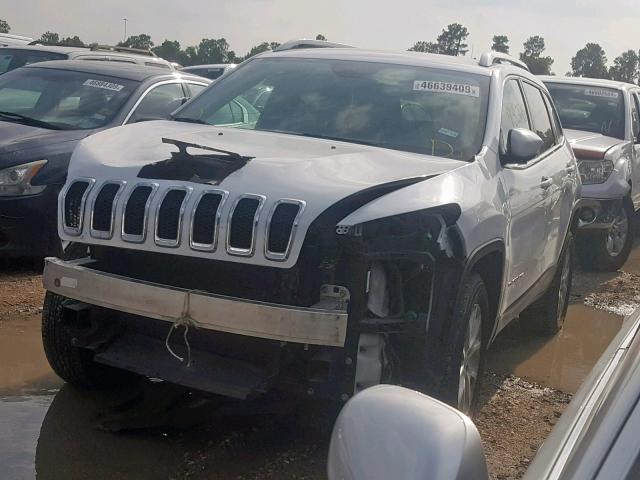 1C4PJMCB4GW216117 - 2016 JEEP CHEROKEE L WHITE photo 2