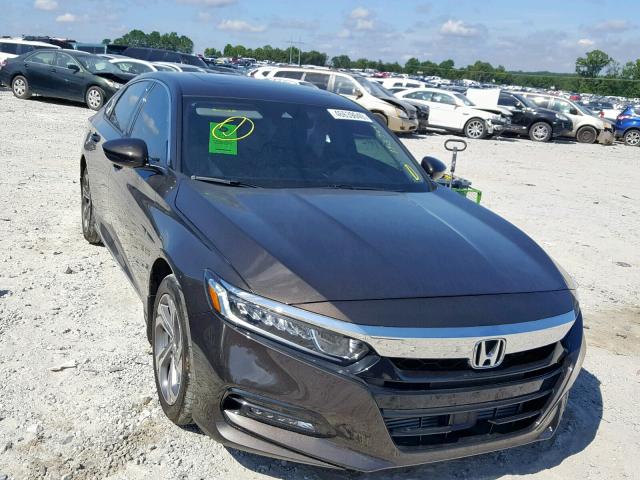 1HGCV1F59JA163508 - 2018 HONDA ACCORD EXL BROWN photo 1