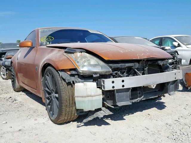 JN1AZ34DX4M102464 - 2004 NISSAN 350Z COUPE ORANGE photo 1