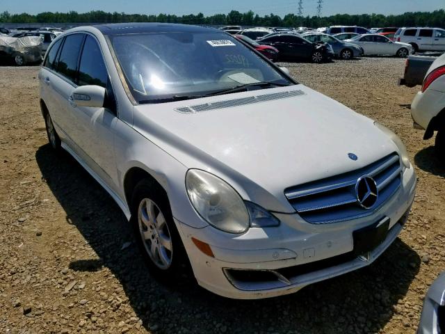 4JGCB22E77A052530 - 2007 MERCEDES-BENZ R 320 CDI WHITE photo 1